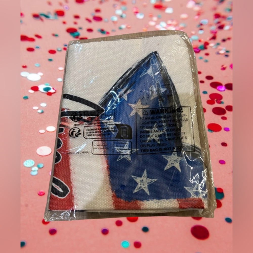 American Flag Star Patriotic Throw Pillow Cover for 4th of July Independence Day - Picture 7 of 16